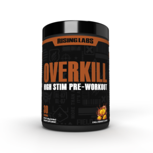 OVERKILL High Stim Pre-Workout ~ Chilli Mango Flavor (30 Servings)